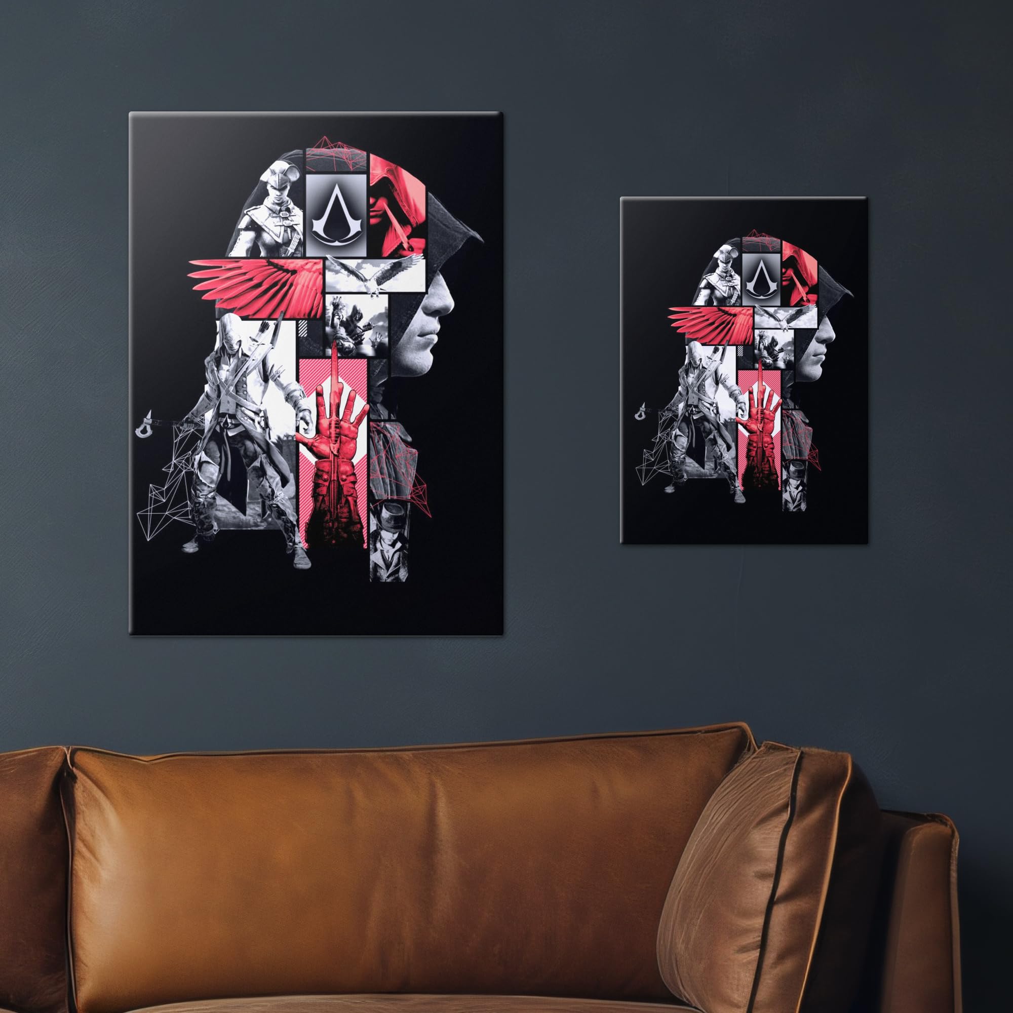 Displate Metall poster Assassin's Creed Assassins Memory Größe M