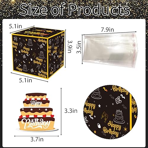 Miniatura 3 de Caja de dinero de cumpleaños para regalo en efectivo, caja de dinero de cumpleaños, divertida sorpresa de cumpleaños, caja de dinero para regalo,