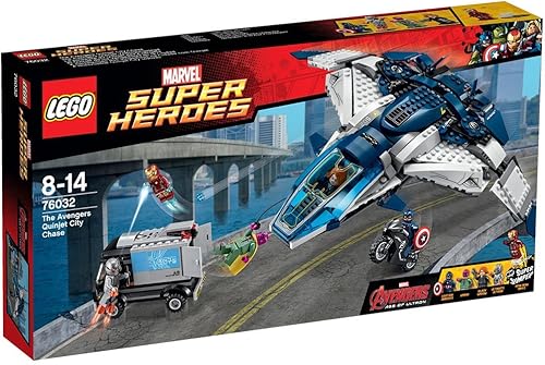 LEGO Marvel Super Heroes Los Vengadores Quinjet City Chase Set | PN 76032