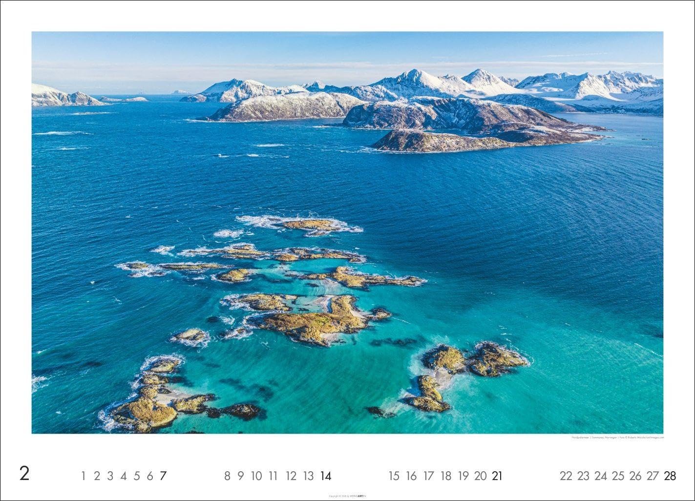 Das Meer Kalender 2027: Traumhafte Bilder vom Meer und maritime Landschaften in einem großen Wandkalender fürs Urlaubsfeeling zu Hause. Format 68 x 49 cm
