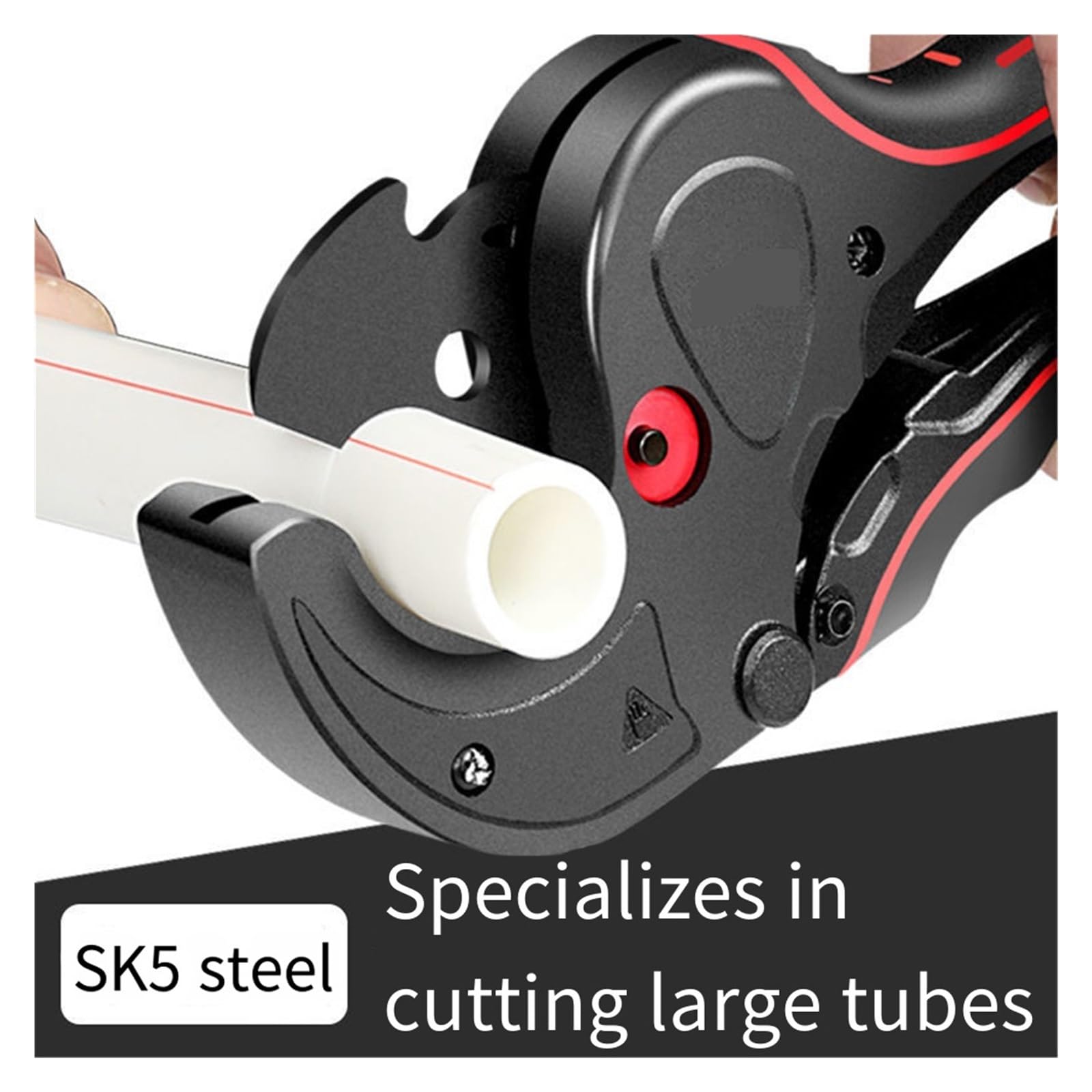Herramientas Manuales For Cortar Tubos, Tijeras For SK5 Con Tratamiento, Trinquete De PVC/PU/PP/PE, For, 32mm-75mm Alta Calidad De Corte(A 42mm)