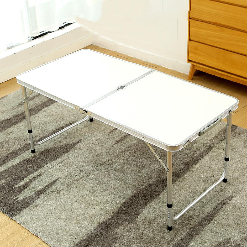 Table de pique-nique pliante en aluminium portable pour simplifier vos repas de camping