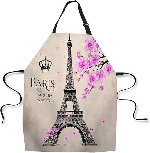 Miniatura 12 de Delantal de cocina vintage de béisbol con bandera estadounidense, delantal de chef casero, impermeable, para mujeres y hombres, 31 x 27 pulgadas