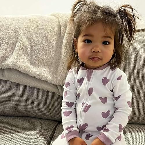 Miniatura 6 de zippyjamz Pijama Orgánico con Cremallera y Pies para Bebé con Cremallera en la Entrepierna