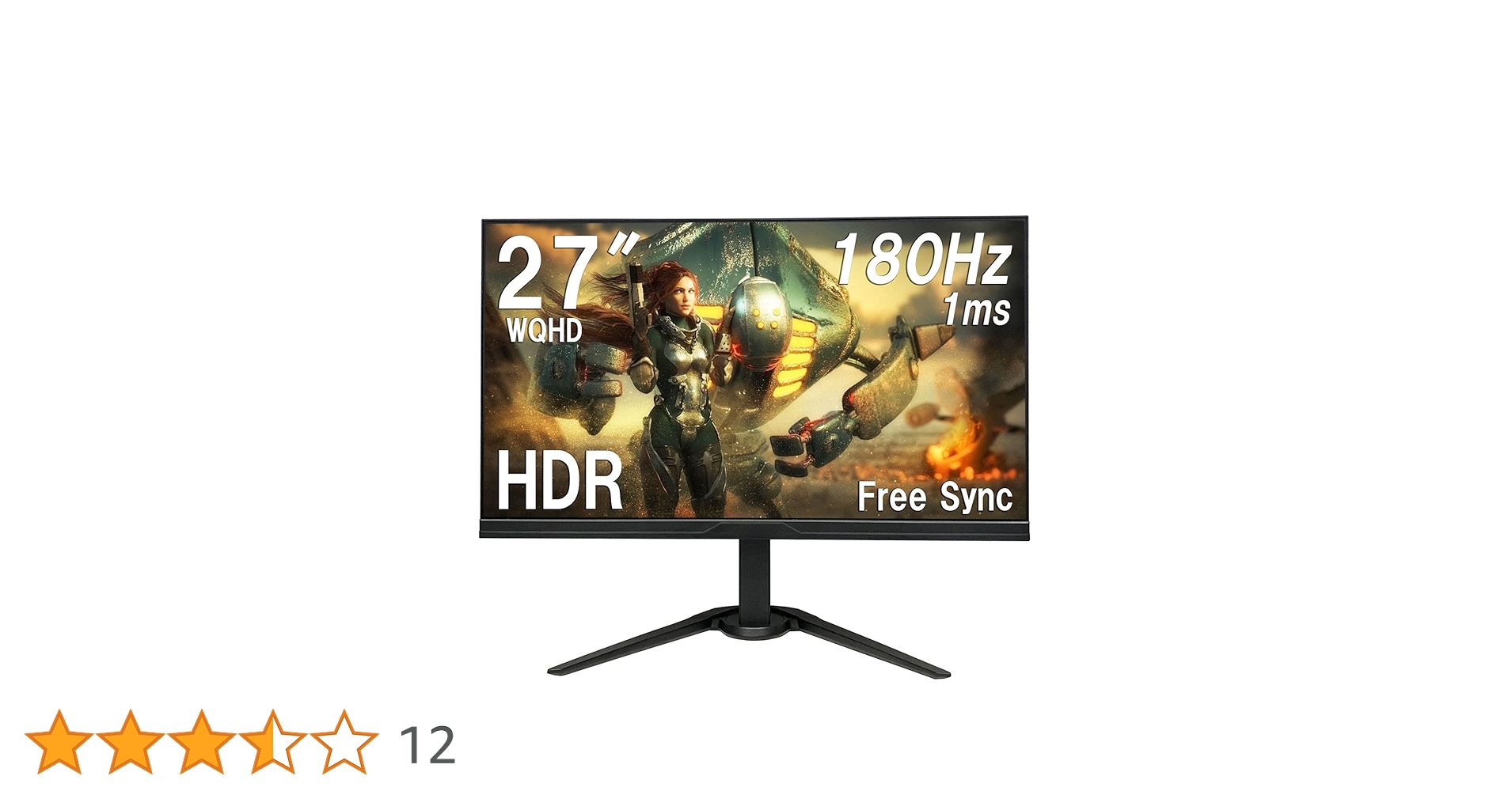 Pionerosリフレッシュレート180Hz対応ゲーミングモニターKPGM270 Amazon.co.jp: Pioneros 27型 ゲーミングモニター SHARP製パネル