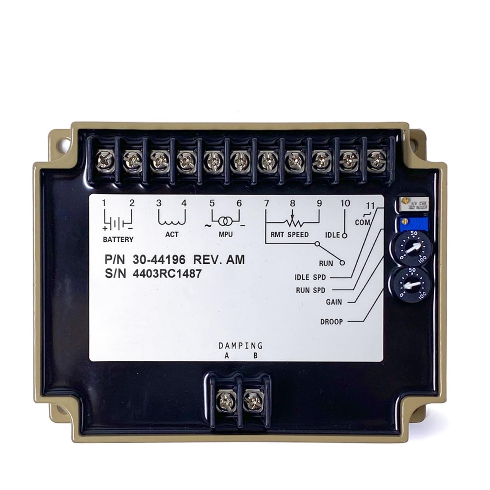 Jdilfunu 3044196 Electronic Governor Circuit Board Regulator For Motor Alternator Genset Parts 1Pcs