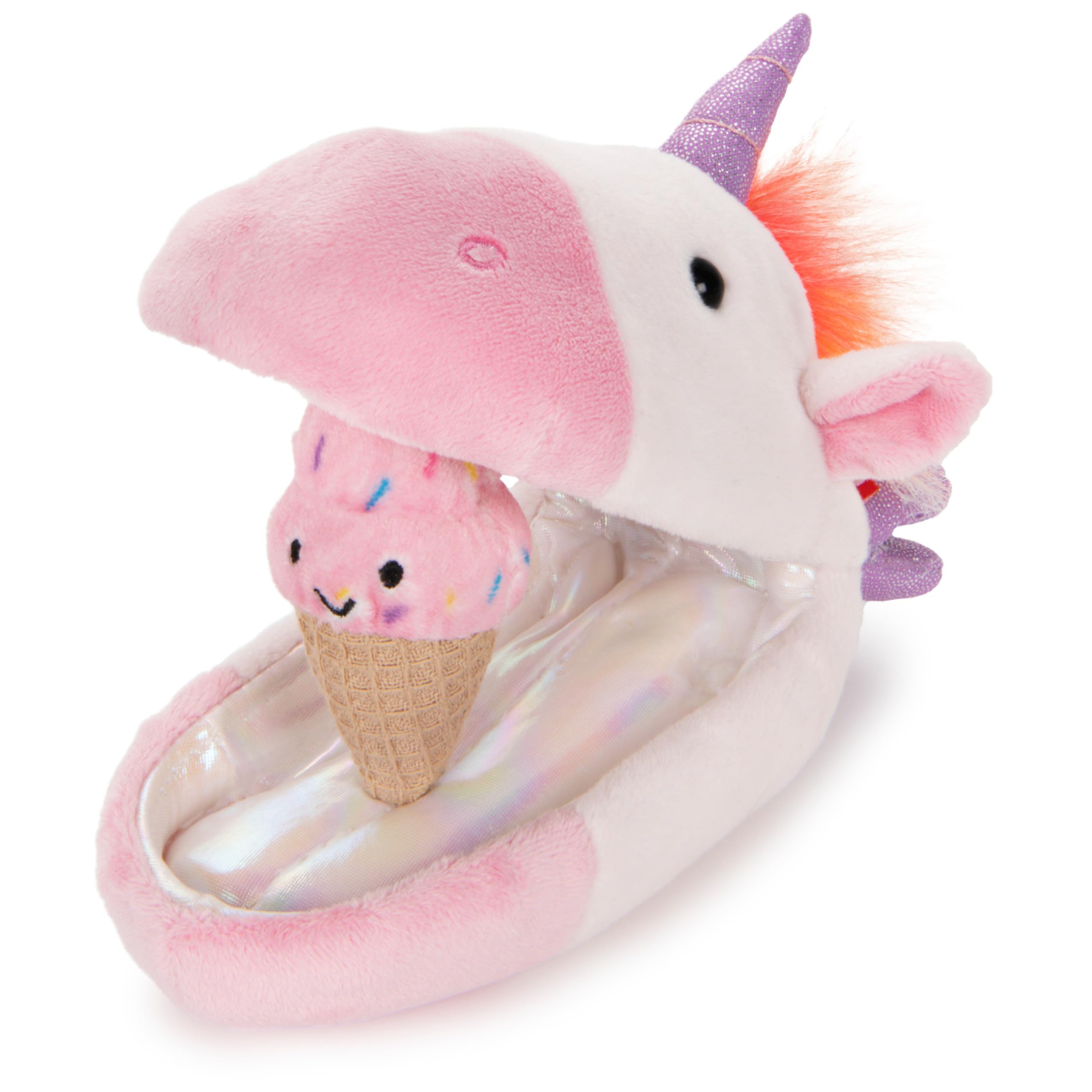 GUND Pluszowa kapsuła - jednorożec z lodami, 24 cm