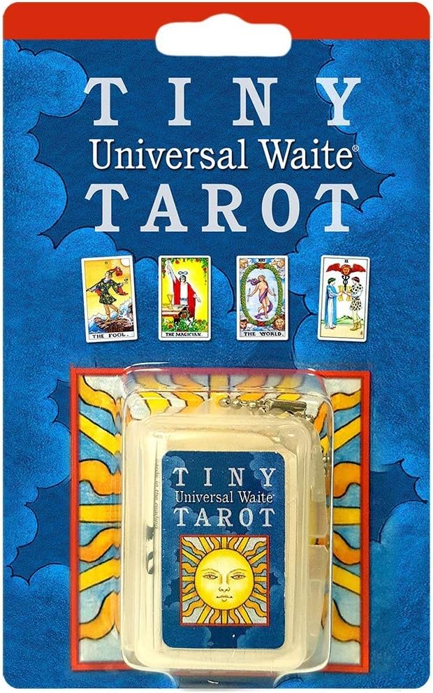 Tiny Tarot Cards - KeyChain by US Games by US Games
