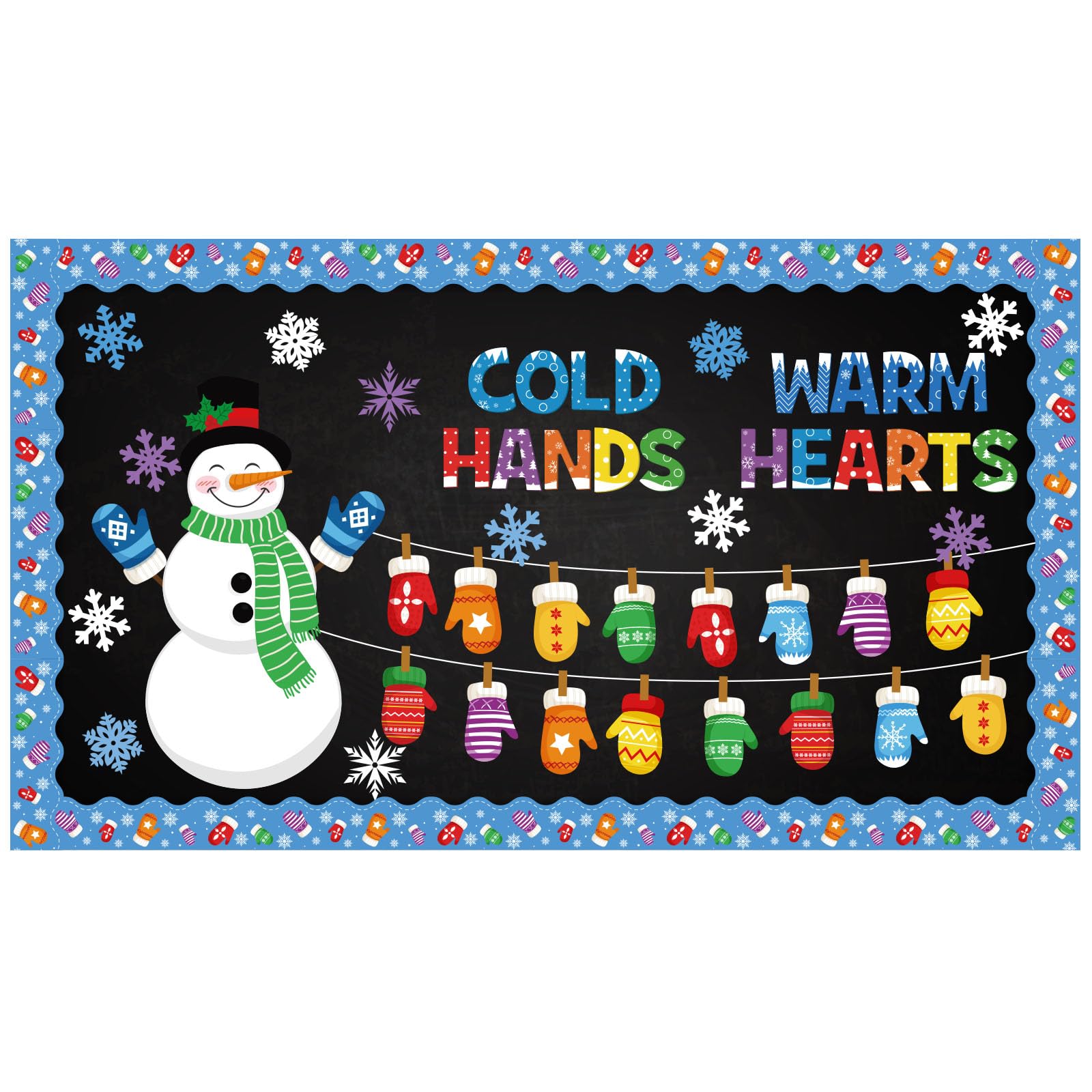 Flocon de neige et décorations de Noël pour embellir vos fenêtres et murs d'école