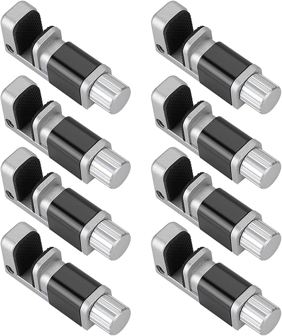 Screen Clamps Cohk Phone Repair Clamps Rubber Aluminum Alloy 8Pcs Adjustable Clip Fixture Lcd Screen Fastening Securing Clip Clamp Phone Tablet Repair Tool (8PCS)