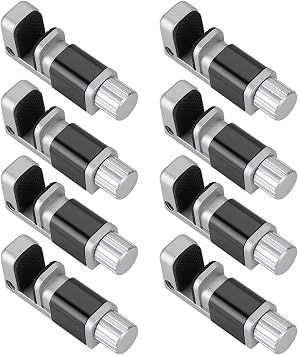 Screen Clamps Cohk Phone Repair Clamps Rubber Aluminum Alloy 8Pcs Adjustable Clip Fixture Lcd Screen Fastening Securing Clip Clamp Phone Tablet Repair Tool (8PCS)