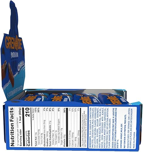 Vista 14 de Grenade Barra de proteínas Carb Killa, aperitivo alto en proteínas y bajo en carbohidratos, Caramel Chaos, (paquete de 12), barra de 2.12 onzas