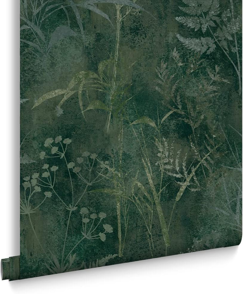 Graham & Brown Restore Trees Removable Paste The Wall Wallpaper (Emerald)