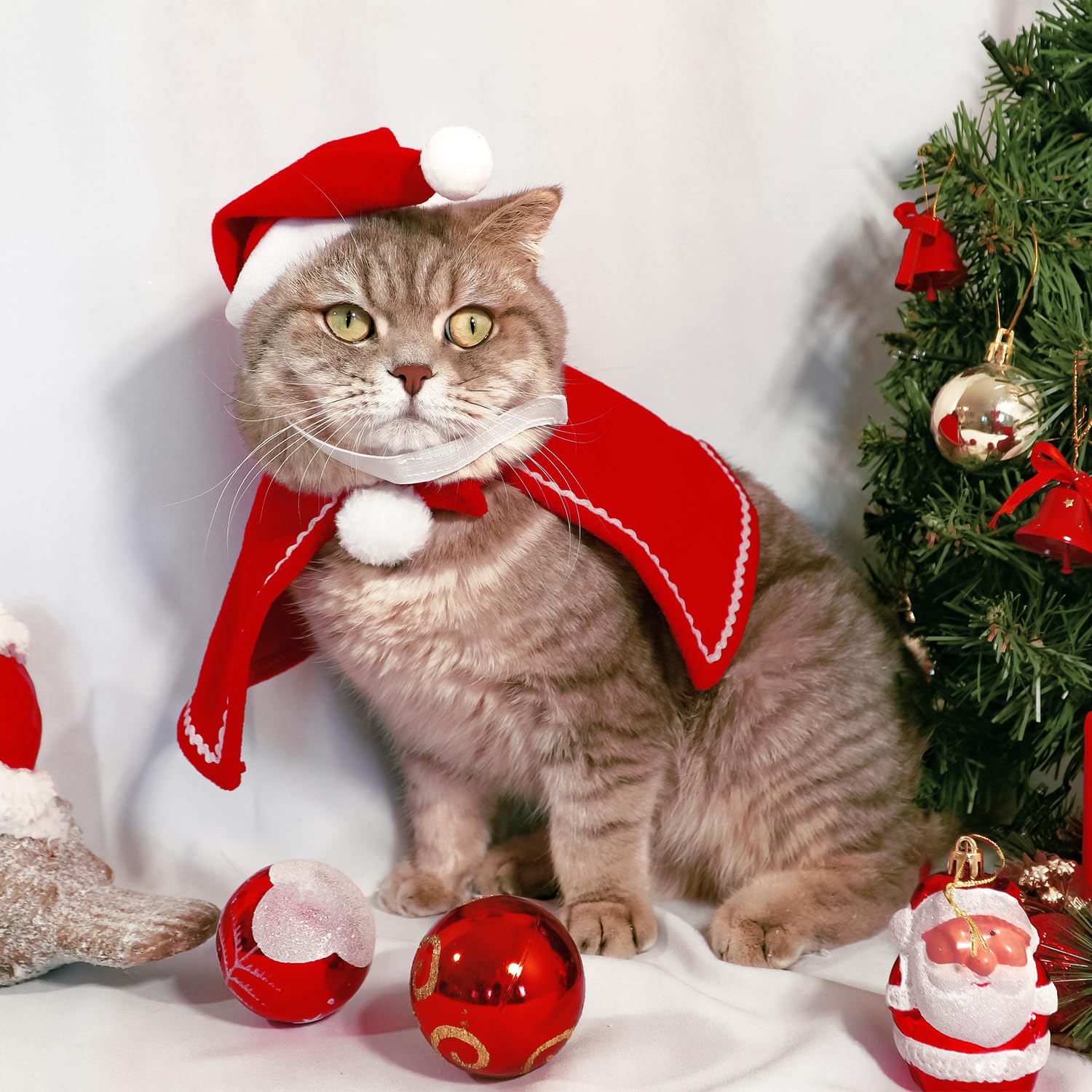 Dog Cat Christmas Outfit - Image 4