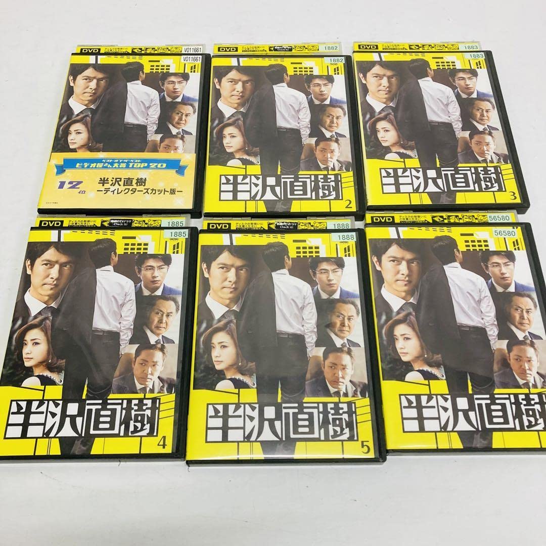 レンタル版DVD 半沢直樹 全6巻セット 全巻セット