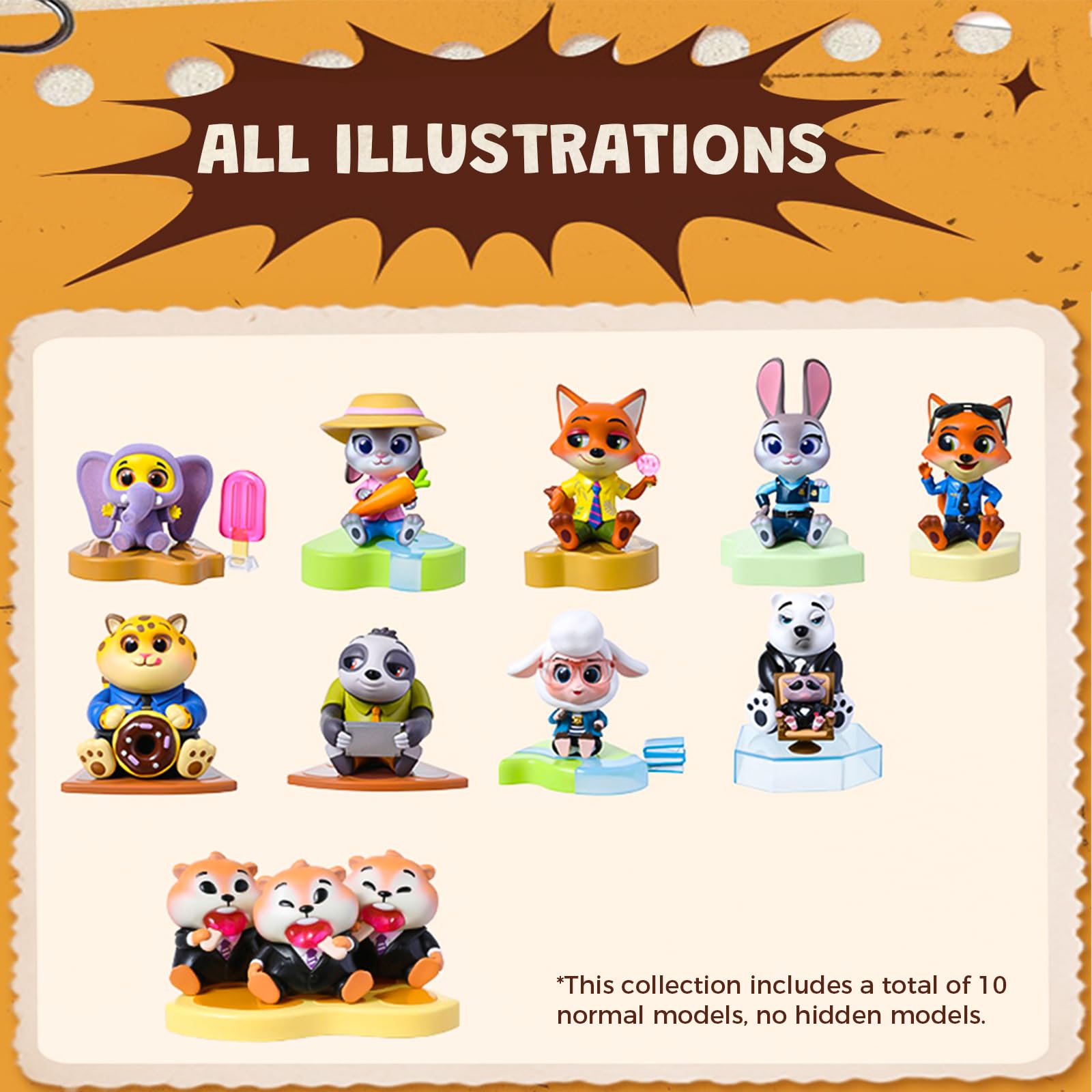 Amazon.co.jp: MINISO ズートピア フィギュア サプライズ