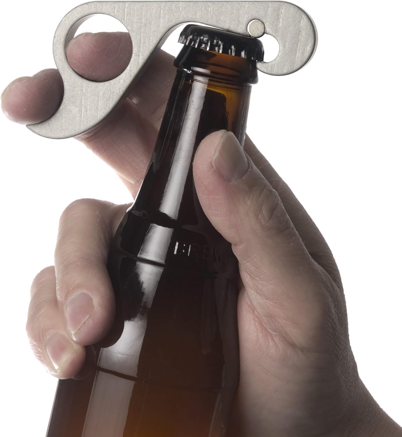 GrabOpener H-type : One-handed GrabOpener with Scratch Resistant Finish (Metal)