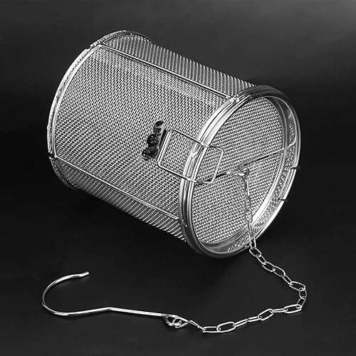 Miniatura 3 de Colador de condimentos para especias, colador de bolas de té de acero inoxidable, cesta de separación, filtro de especias, herramientas de cocina de