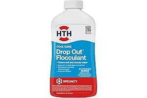 HTH Out Of Ground Pool Flocculant: Fast Cloudiness Clear Up
