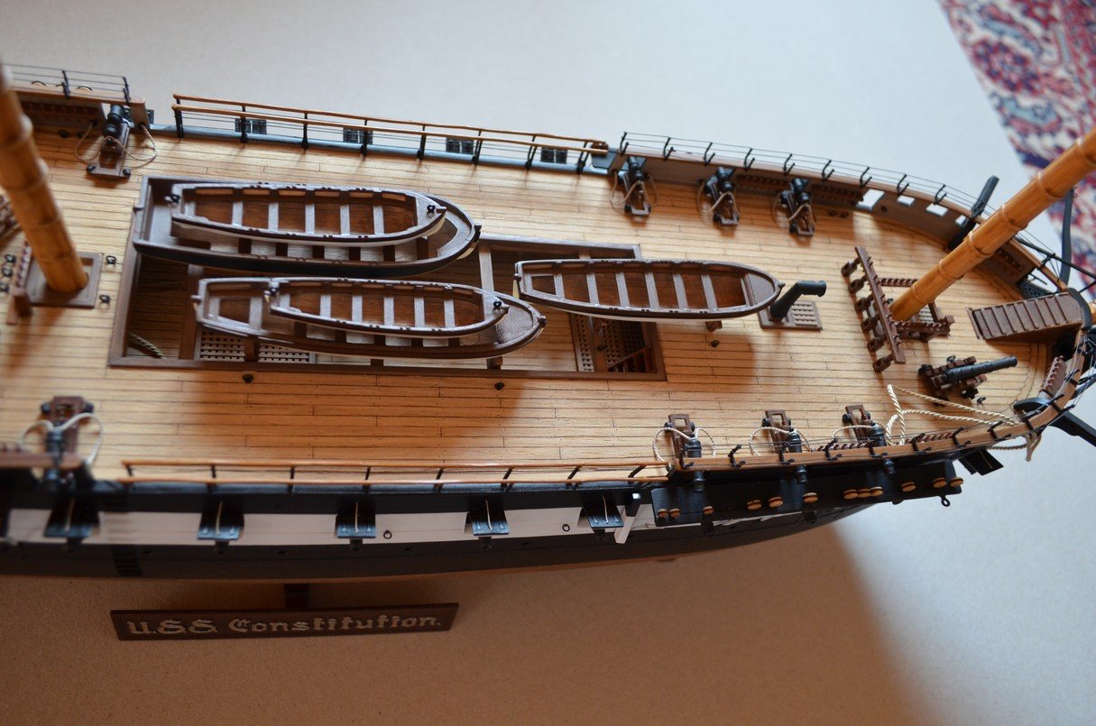 Revell USS Constitution Holzdeck - Echtes Buchenholz Für Modellbau 1:96