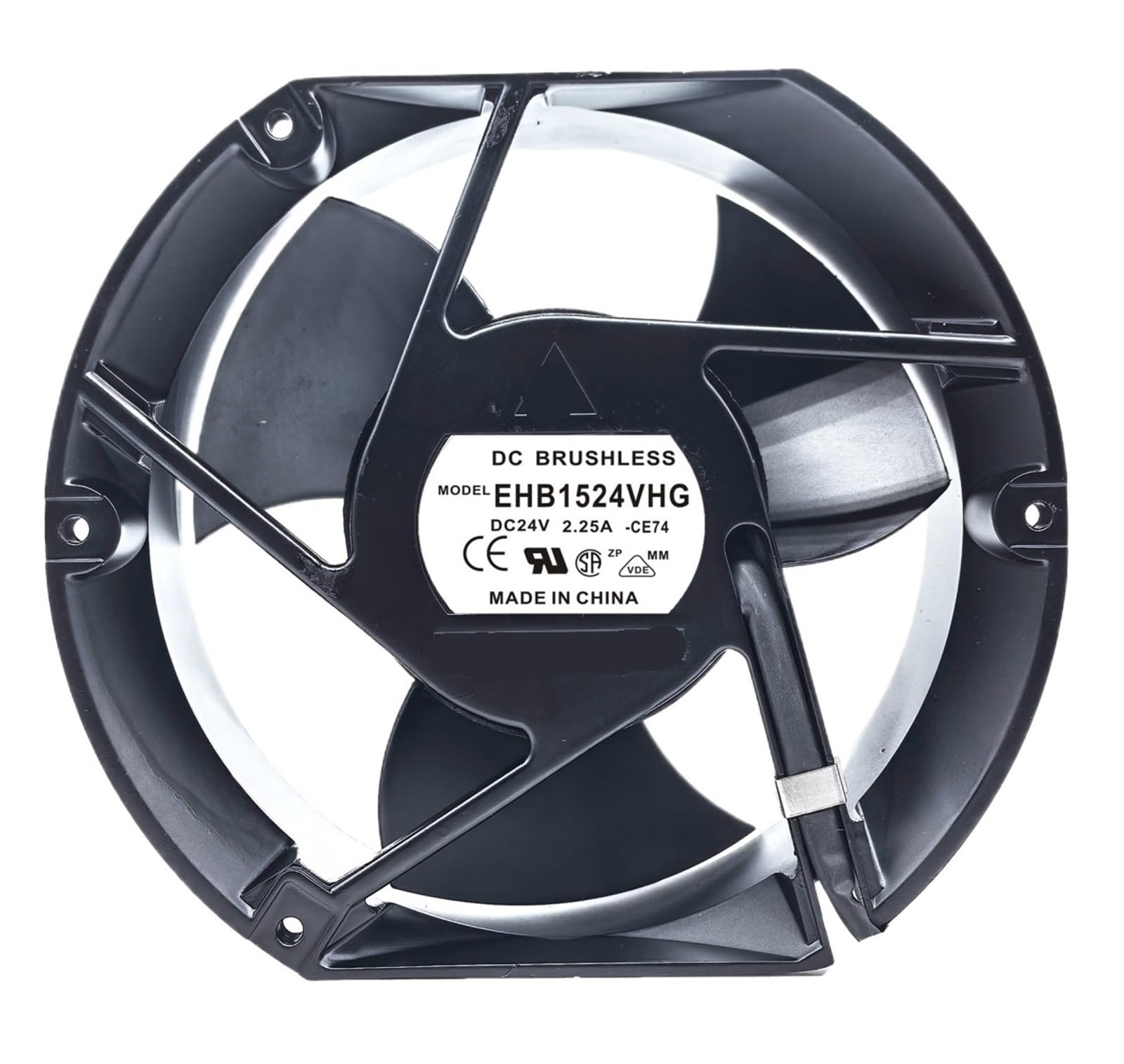 FSBNMNXPQ Cooling Fan EHB1524VHG-CE75 DC 24V 2.25A 23W 400RPM 17251 172X150X51MM 2-Wire 3-Wire 4-Wire(2-Wire)