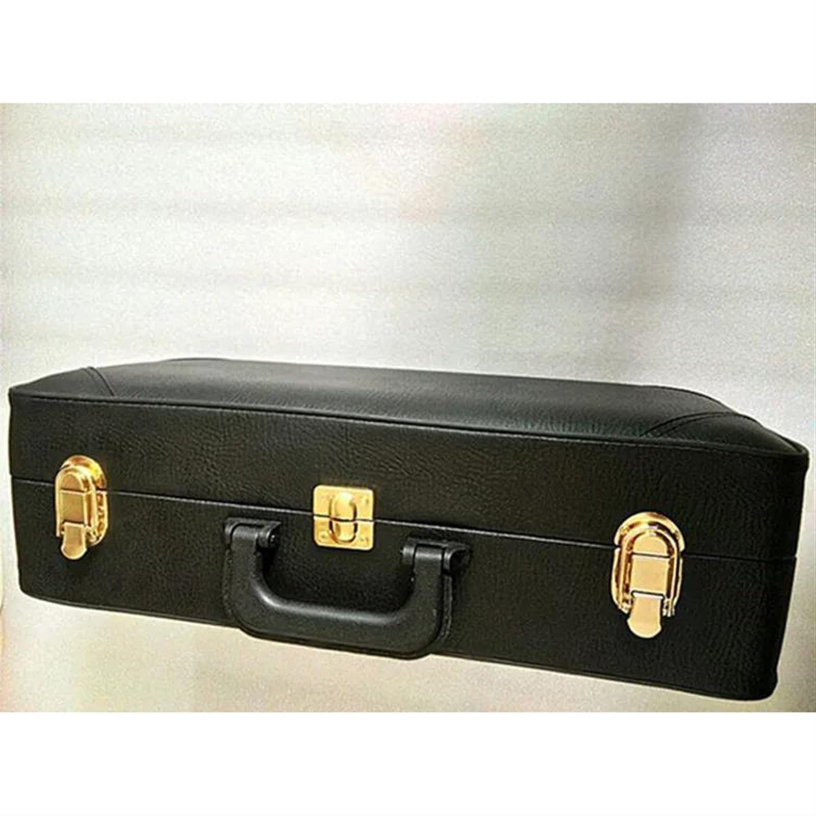 Saksofon Instrumenty Muzyczne Saksofon Altowy Z Białym Złotym Kluczem, Model Saksofonu Altowego Ustnik I Futerał (Color : Leather bag)