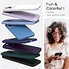 Compatible with Apple iPhone 14 Pro Max Case 6.7, Uruchi Thin Liquid Silicone 3 Layer Fully Coated Soft Gel Rubber Case Cover, Black