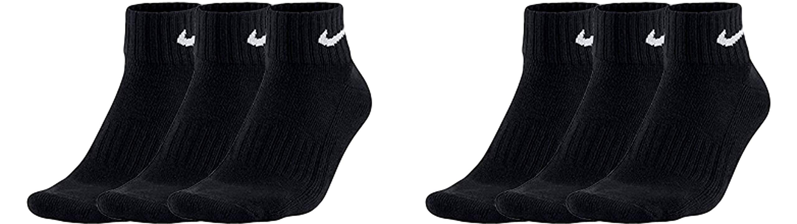6 Paar Nike Everyday Cushioned Ankle Socken SX7667-010/M