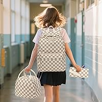 Vista 71 de Bluboon Juego de mochila para adolescentes, mochila escolar para niñas, lonchera y lápices, bolsas para estudiantes, 3 en 1, rosa-3 juegos, Escuela