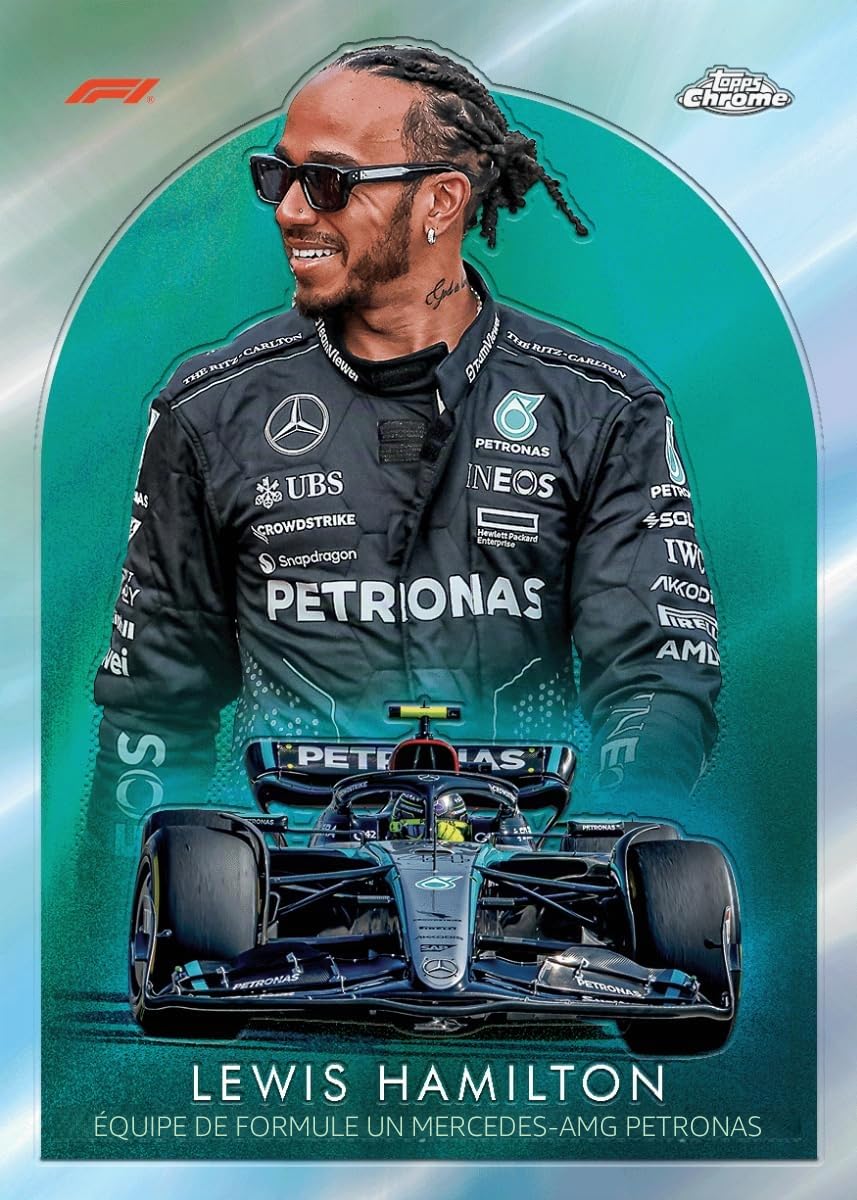 Topps qualify 2024 Formula 1 LAP Box Formula 1 Chrome Wrap