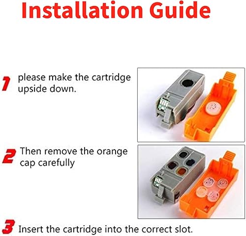 Miniatura 2 de F FINDERS&CO Cartucho de tinta de color compatible CLI-36 de repuesto para Canon 35 36 PGI35 CLI36 funciona con impresoras Canon Pixma iP110 iP100