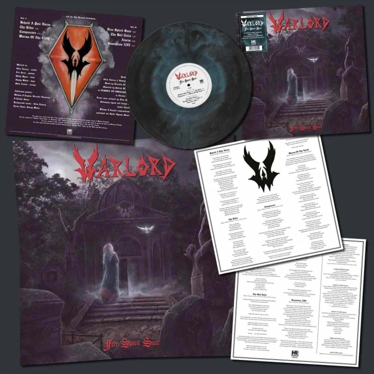 Free Spirit Soar por Warlord — capa do álbum