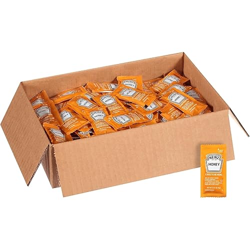 Miniatura 2 de Heinz Paquete de una sola porción de miel (paquetes de 0.3 onzas, paquete de 200)