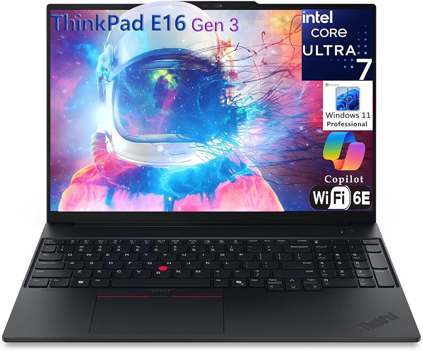 Lenovo ThinkPad E16 Business Laptop with Intel Core i7-13705H