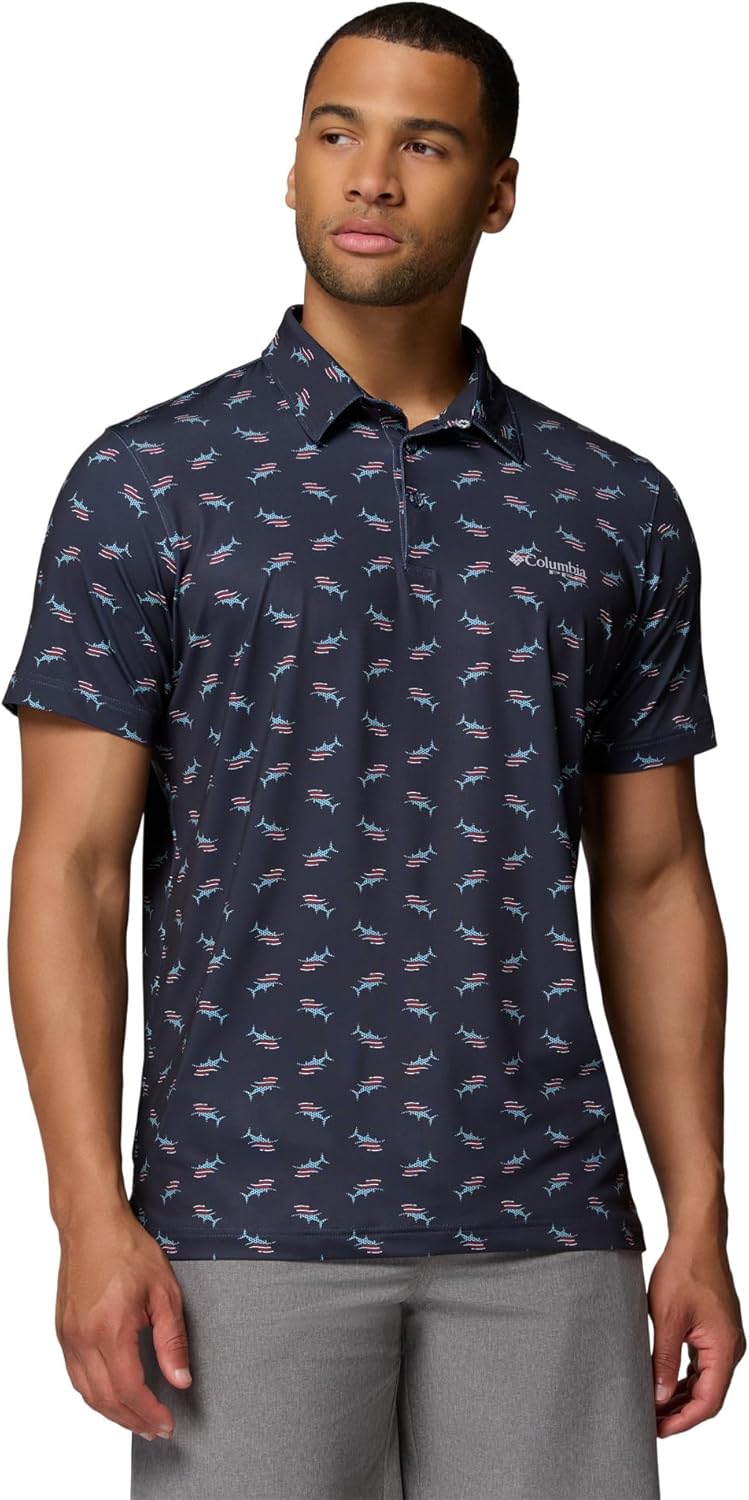 Columbia Men's PFG Super Slack Tide II Stretch Polo