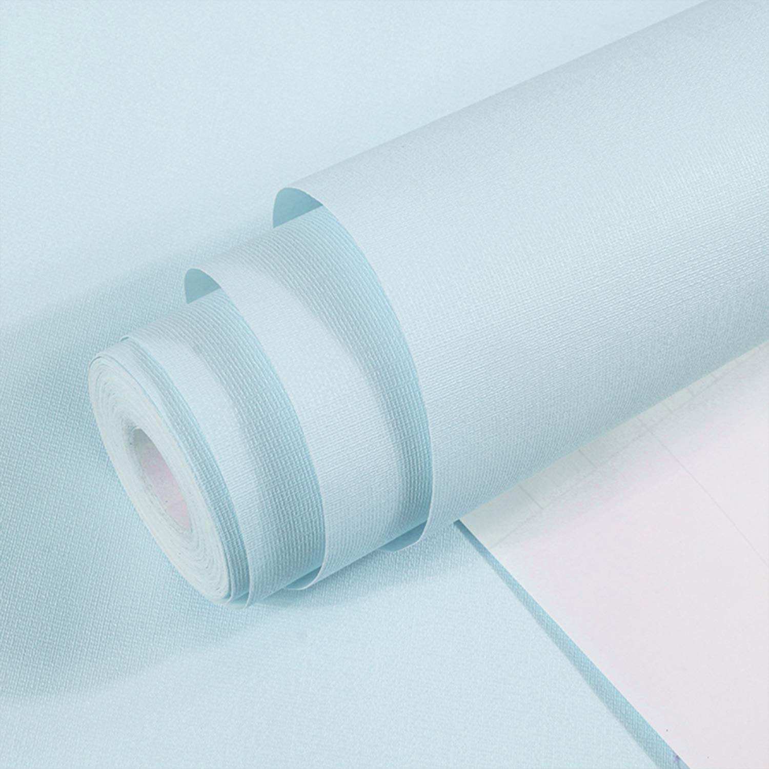 Oren Empower Self Adhesive Solid Extra Light Blue Waterproof Wallpaper/Peel & Stick PVC Vinyl Theme Beautiful Wall Sticker for Bedroom, Living Room, Dining Hall, Kitchen, Master Room - 60 X 500 Cm (B08YRJ7DF8) Amazon Price History, Amazon Price Tracker