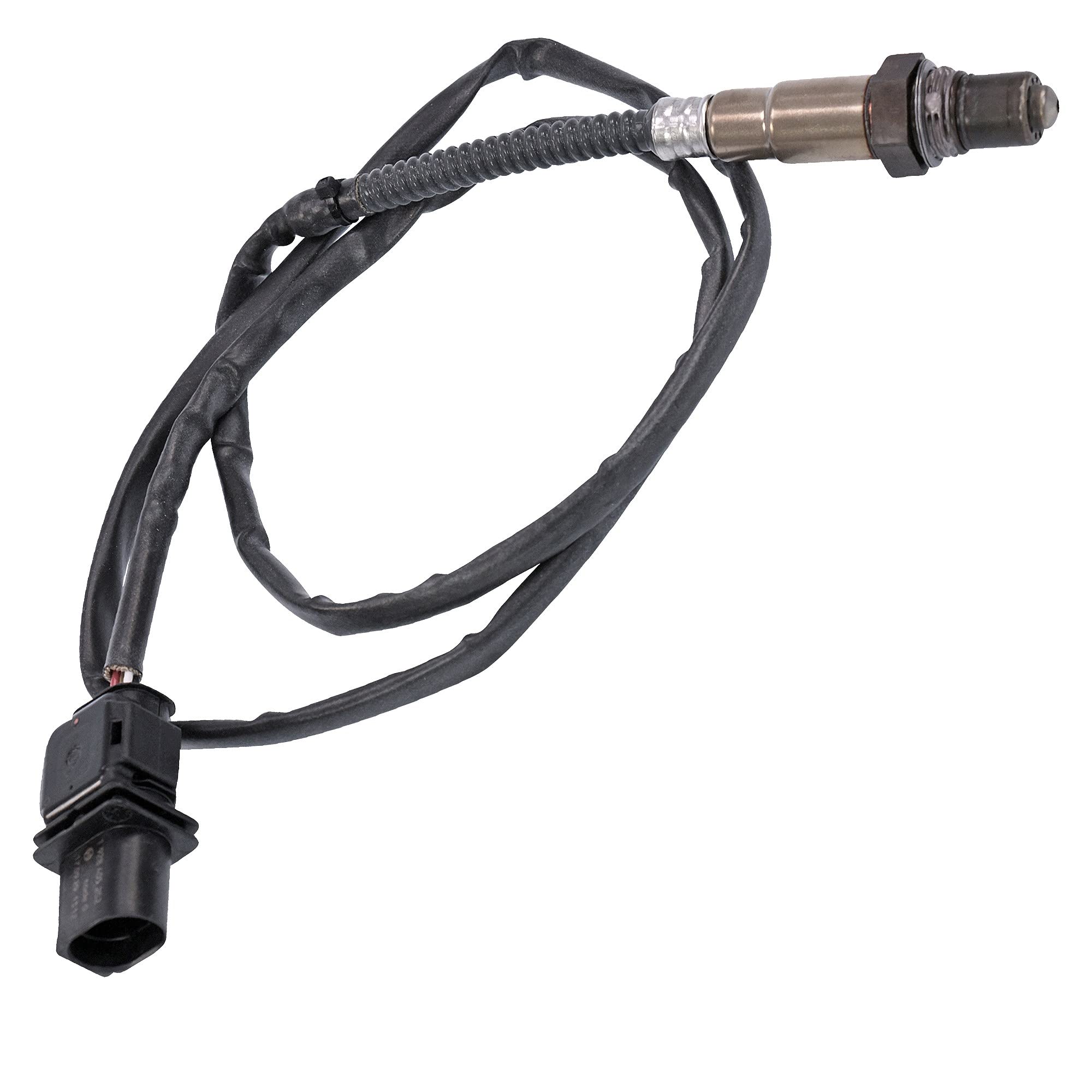 Bosch 0258017180 - Lambdasonde mit fahrzeugspezifischem Stecker | 0 258 017 180 / LS17180 für A3 A4 B7 Golf V Jetta III