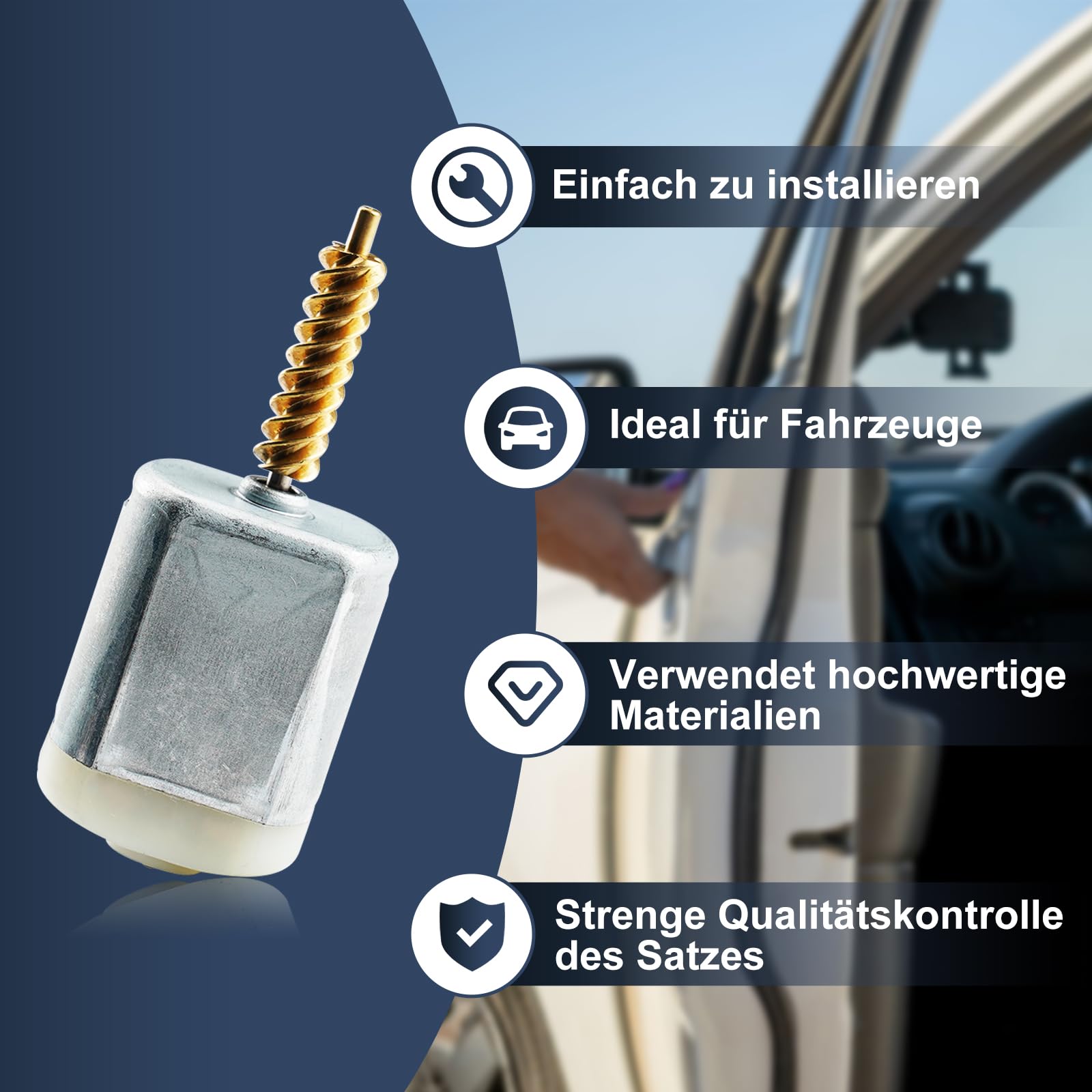 Auto Türschloss Aktuator Motor Zentrales Türschloss Motor für Hyundai Accent Tucson Tiburon Coupe, Mitsubishi Outlande Pajero MK3
