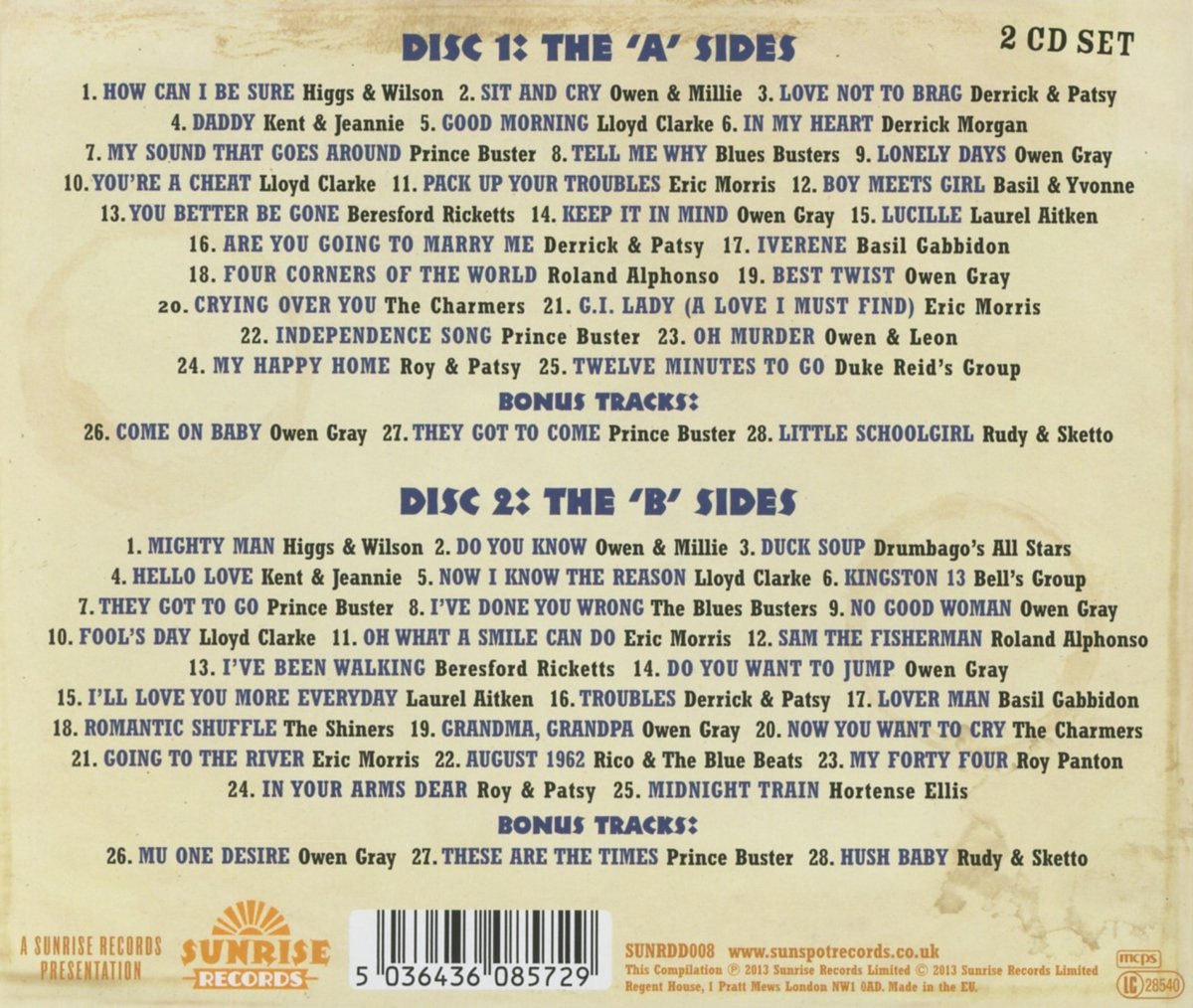 Story of Blue Beat 1962 Volume 2