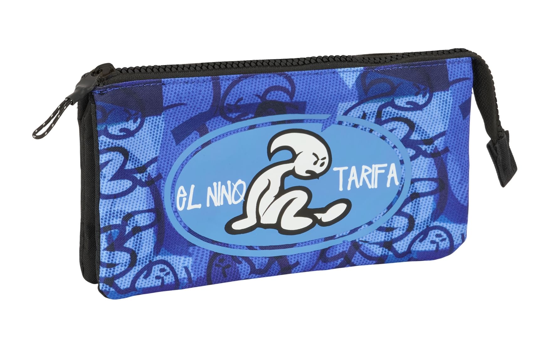Safta EL NIÑO ROLLER, Triple Pencil Case, Children's Pencil Case, Ideal for School Age Children Comfortable and Versatile