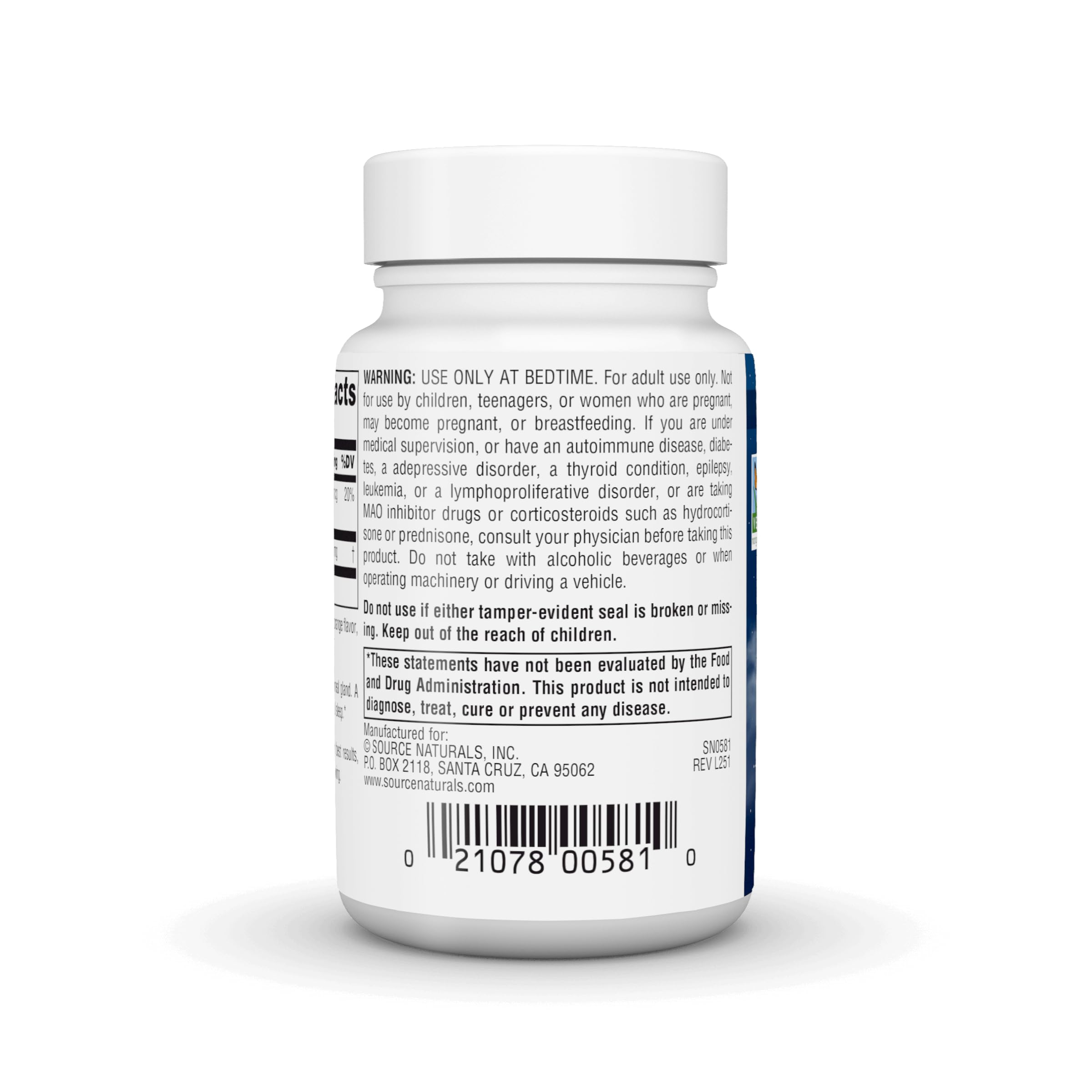 Source Naturals Sleep Science Melatonin, 5 mg - 200 Vegan Lozenges — Amazon image 4