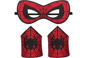 Spider Gwen Mask and Wristbands for Kids