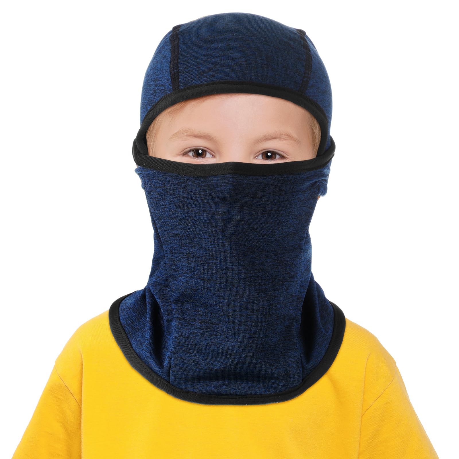 Passamontagna In Pile Polare Invernale Calda Maschera Per Il Viso Cappuccio Coll - Foto 2