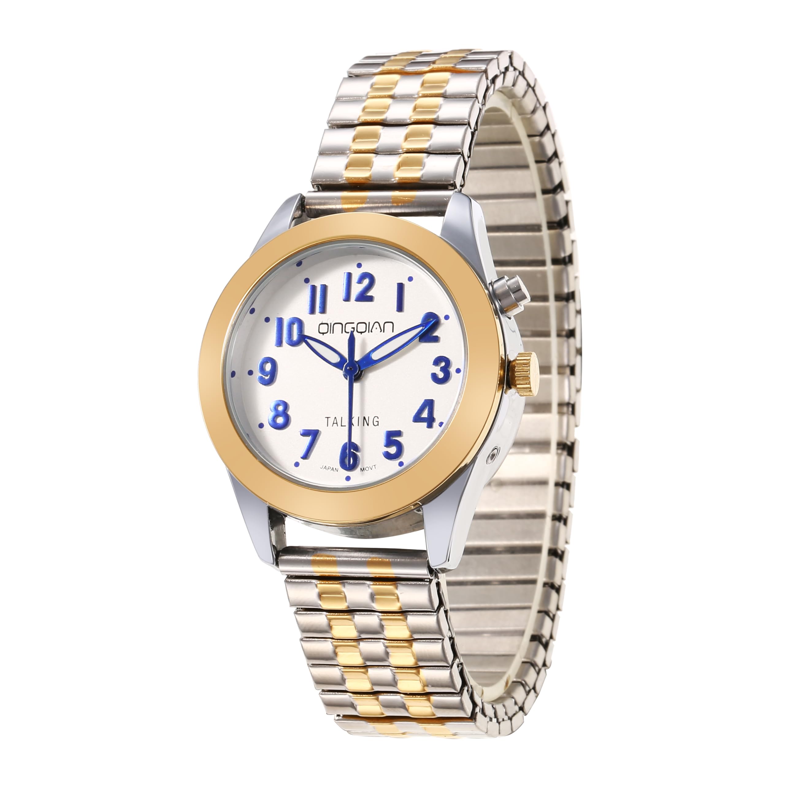 QINGQIAN English Talking Watch Suitable for The Elderly and Visually impaired for Women's Styles