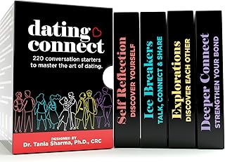 Life Sutra : Dating Connect Playing Card Game for Dating | Couples | Singles - Best Self Reflection Cards | Ice Breaker for Date Night | Fun Conversation Starters - Designed by a US Psychologist