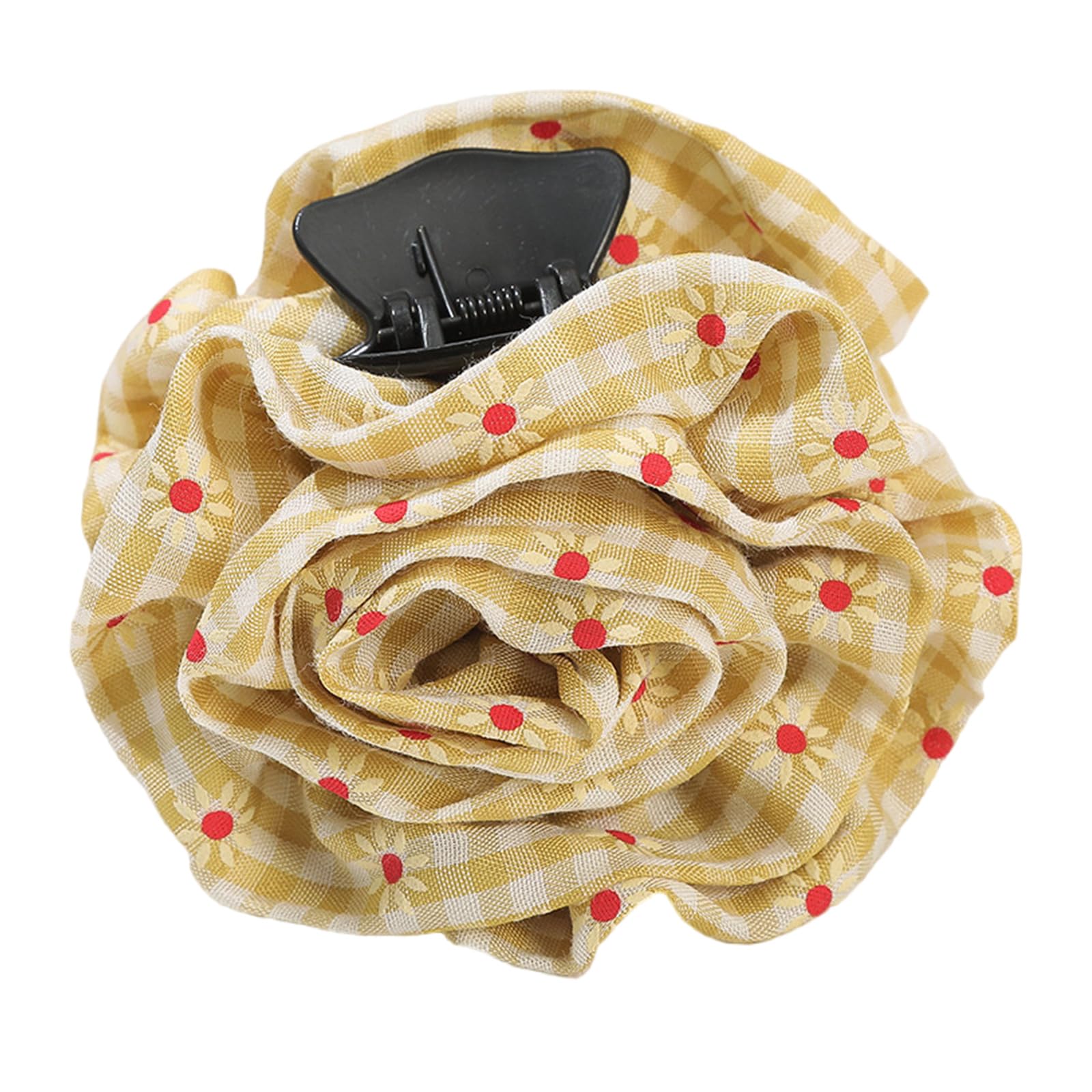 YUXITA Floral Hair Clip With Secure Grip Friendly Barrettes Lightweight Hairpin For Women Outdoor Daily Use