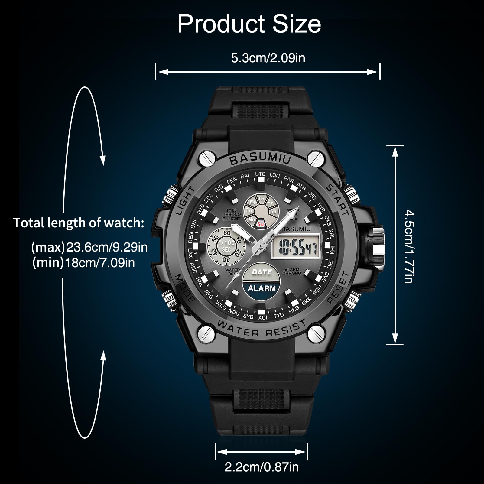 Military Tactical Watches for Men Luxury Black Digital Work Mens Watches Sport Dive Men's Wrist Watches Waterproof Cheap