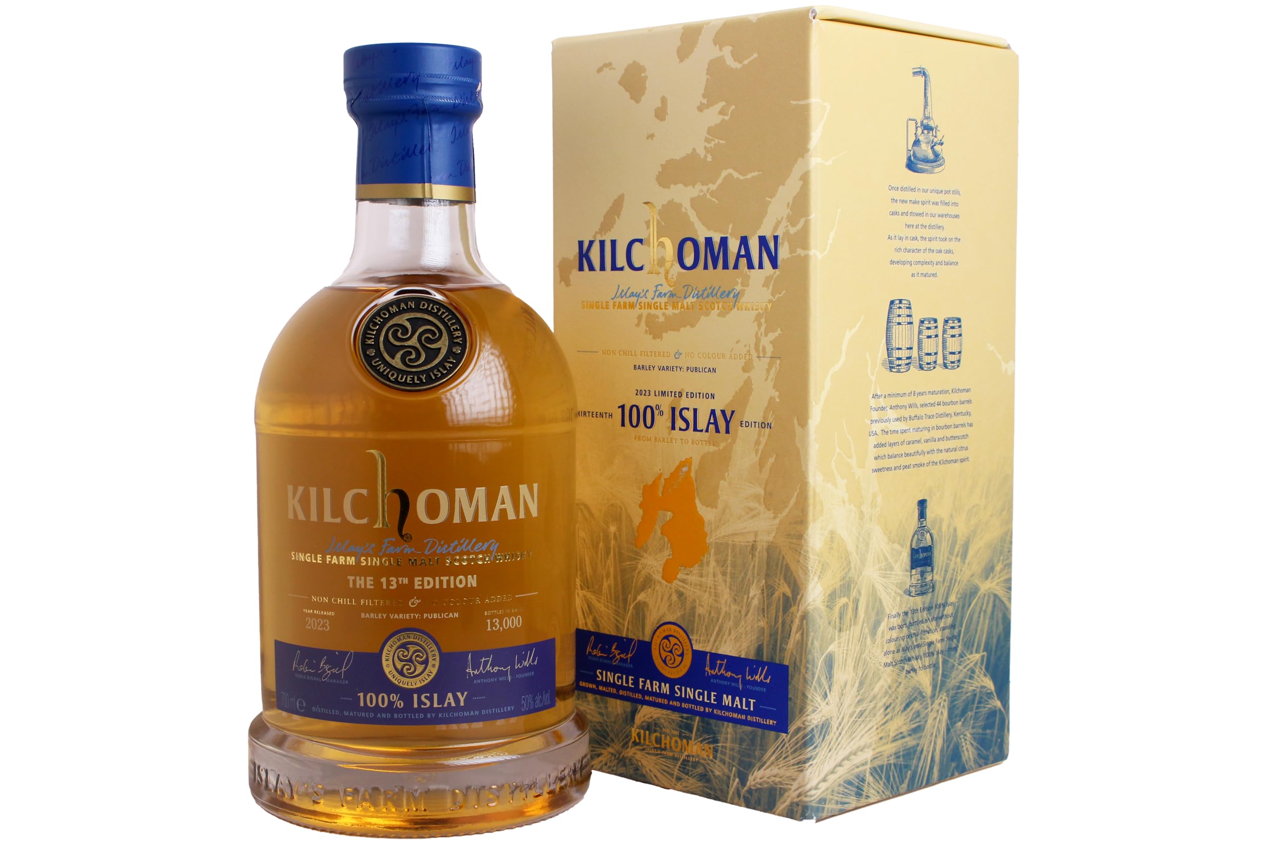 Amazon.co.jp: キルホーマン 100% アイラ 13thリリース 8年 50