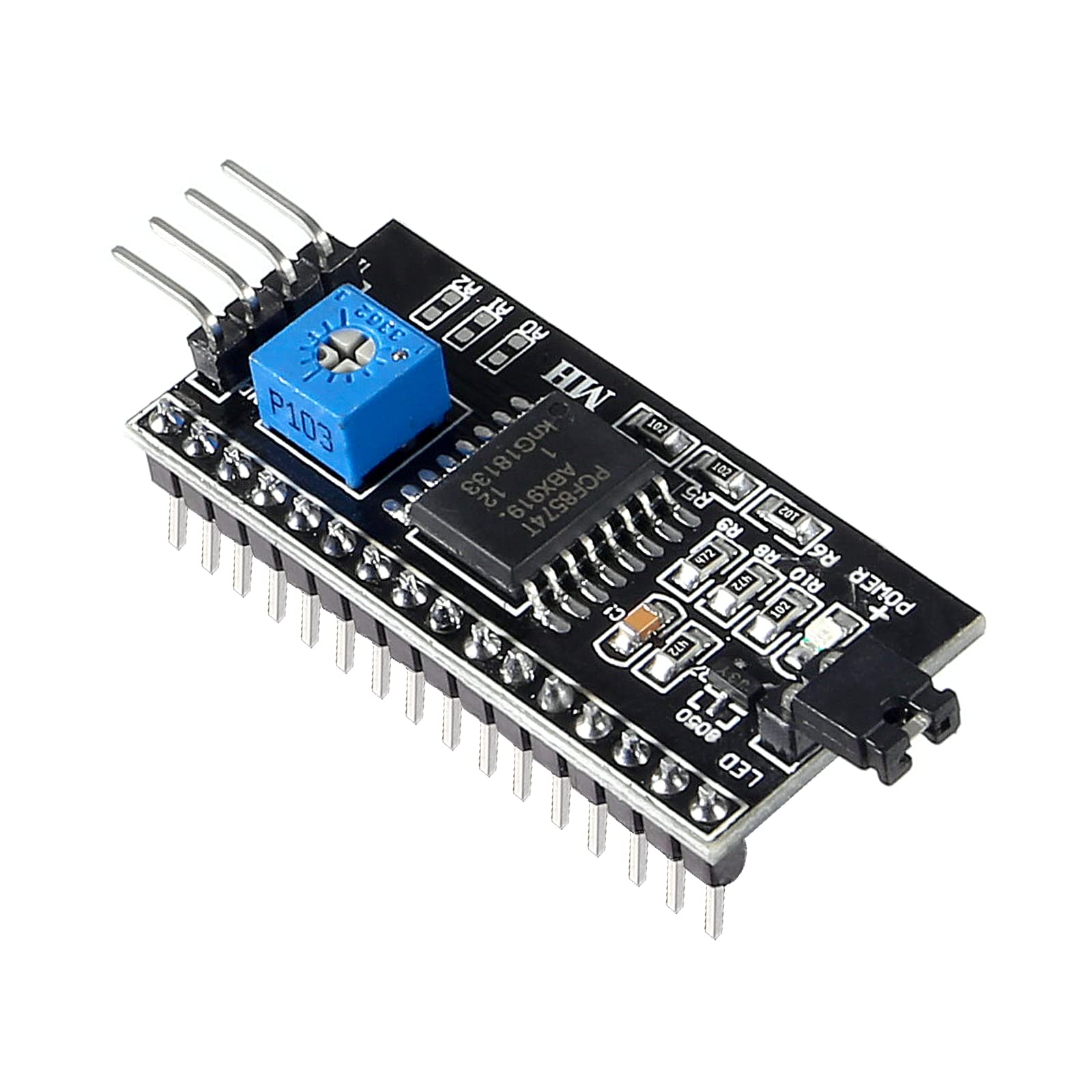 3 unids 5 V 2004 1602 pantalla LCD IIC I2C adaptador de interfaz serie IIC I2C módulo convertidor para Arduino UNO R3