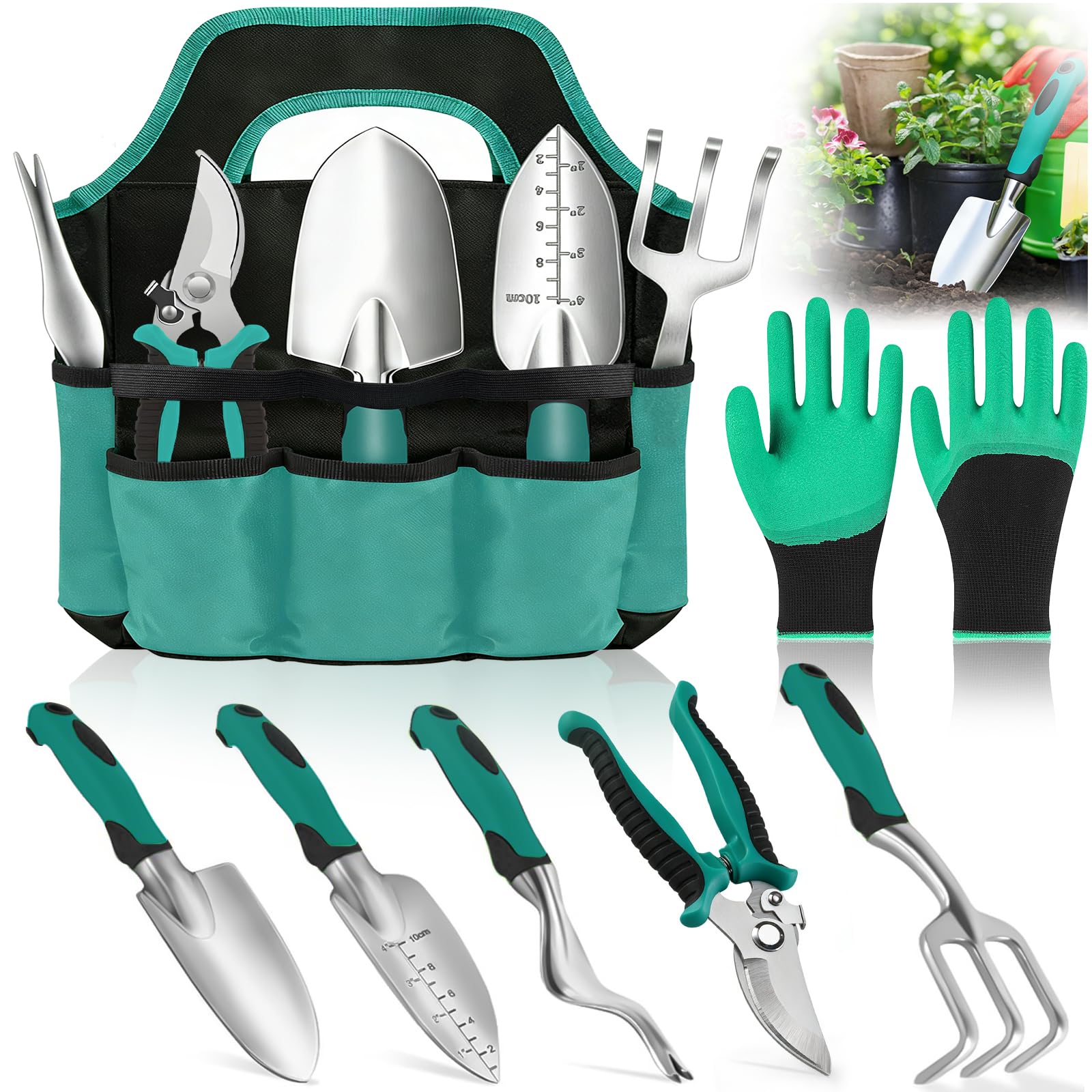 Set de herramientas pequeñas de jardineria
